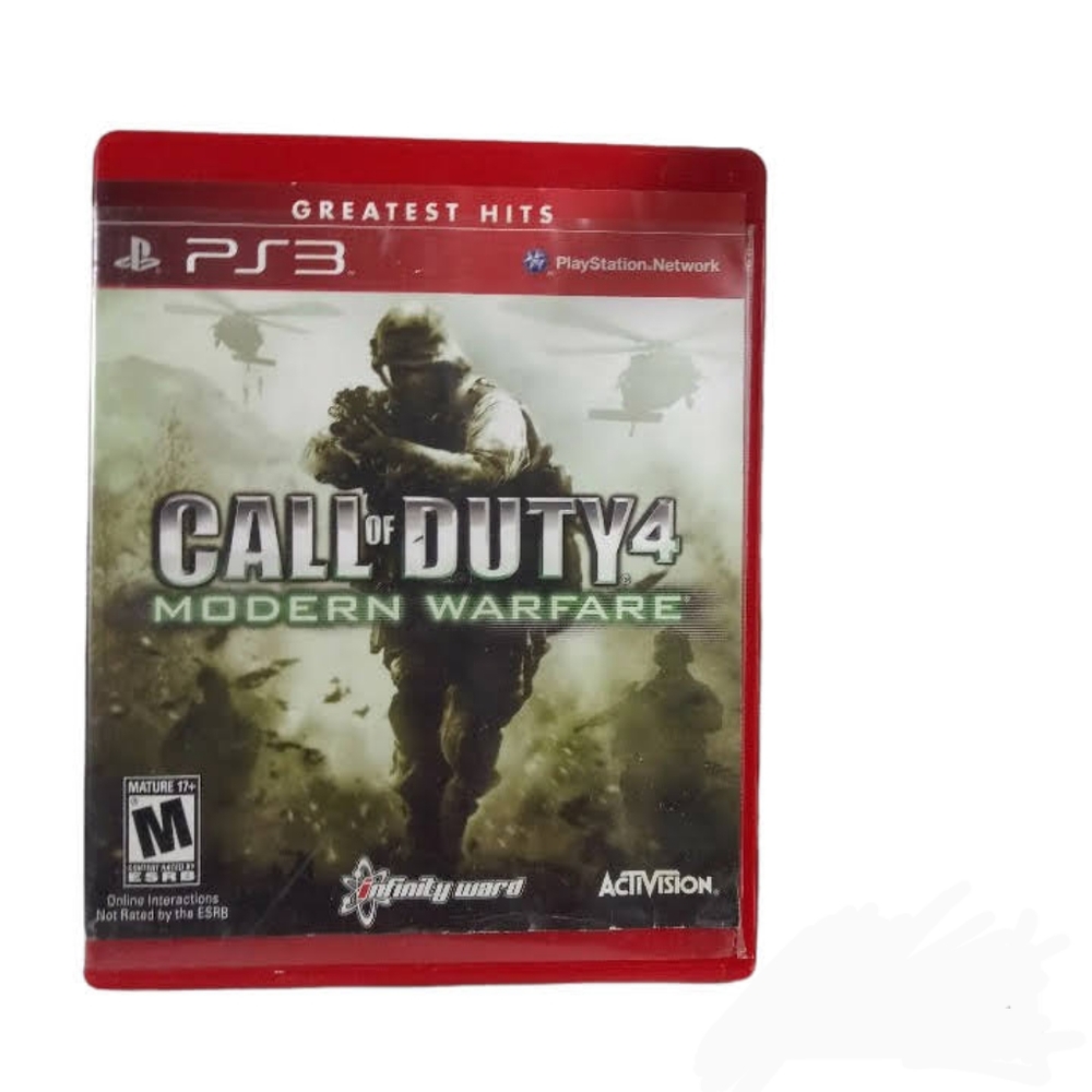 PS3 Call Of Duty 4 Modern Warfare Greatest Hits Edition *MINOR WEAR